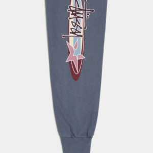 Alternative view of TWO STAR LS TEE PIGMENT DYED