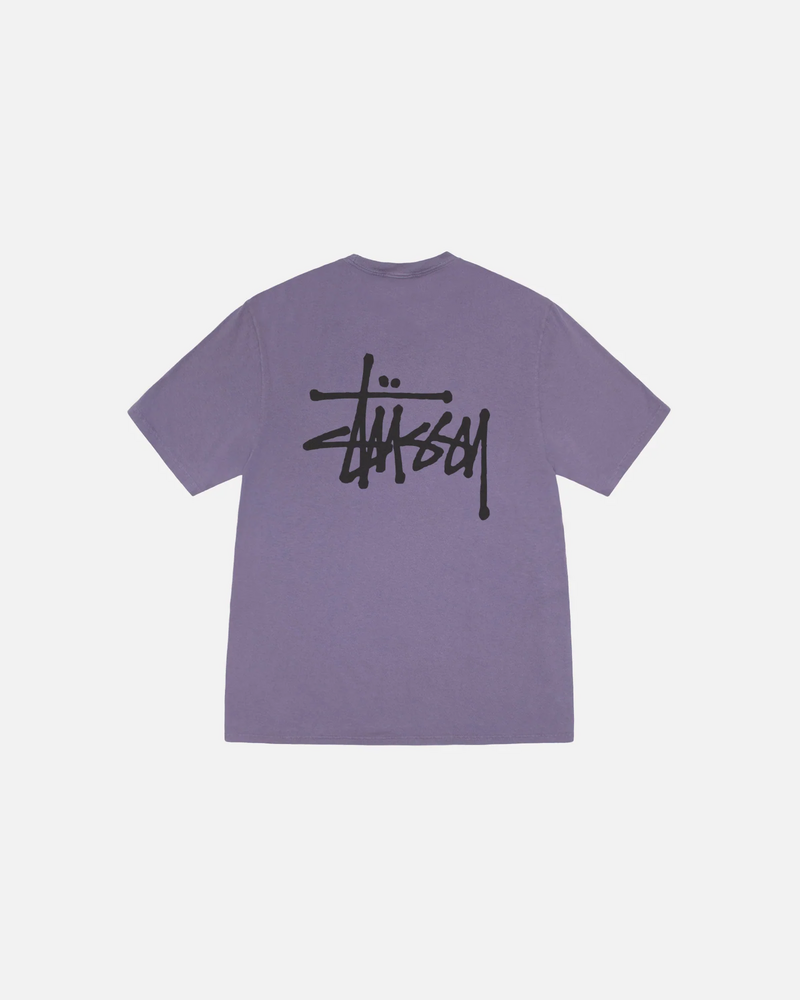 BASIC STÜSSY TEE PIGMENT DYED