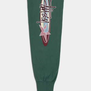 Alternative view of TWO STAR LS TEE PIGMENT DYED