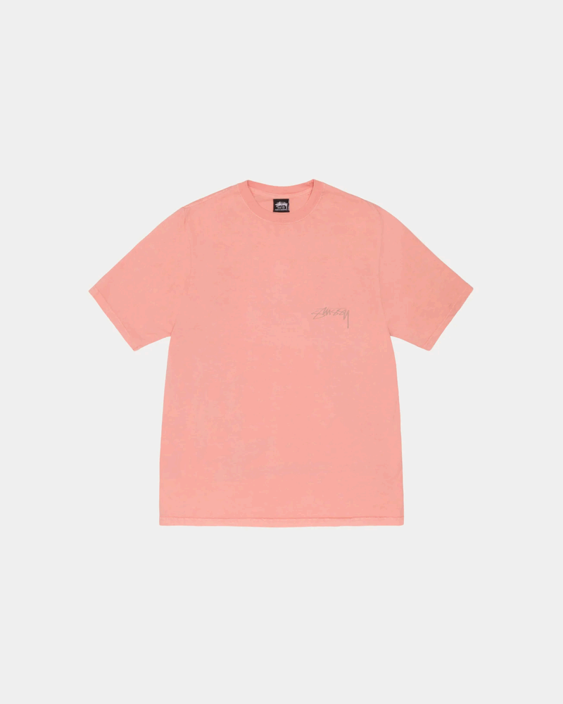 SMOOTH REVERSE TEE PIGMENT DYED