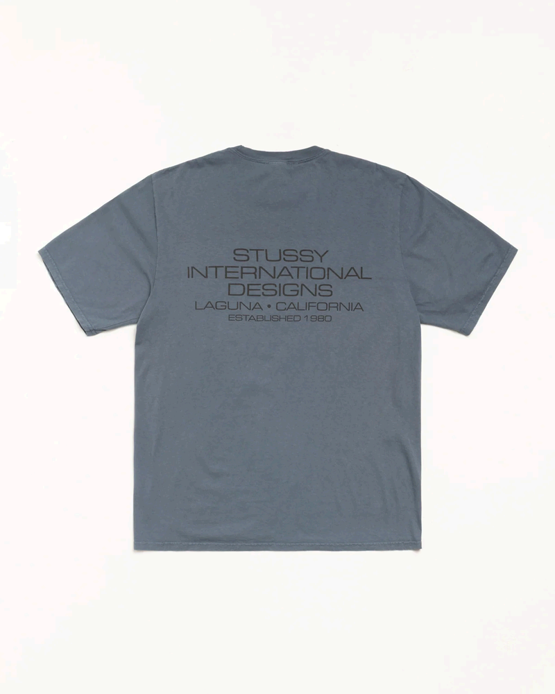 INTERNATIONAL DESIGN TEE PIGMENT DYED