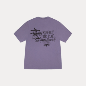 RESPECT THE POOL TEE PIGMENT DYED