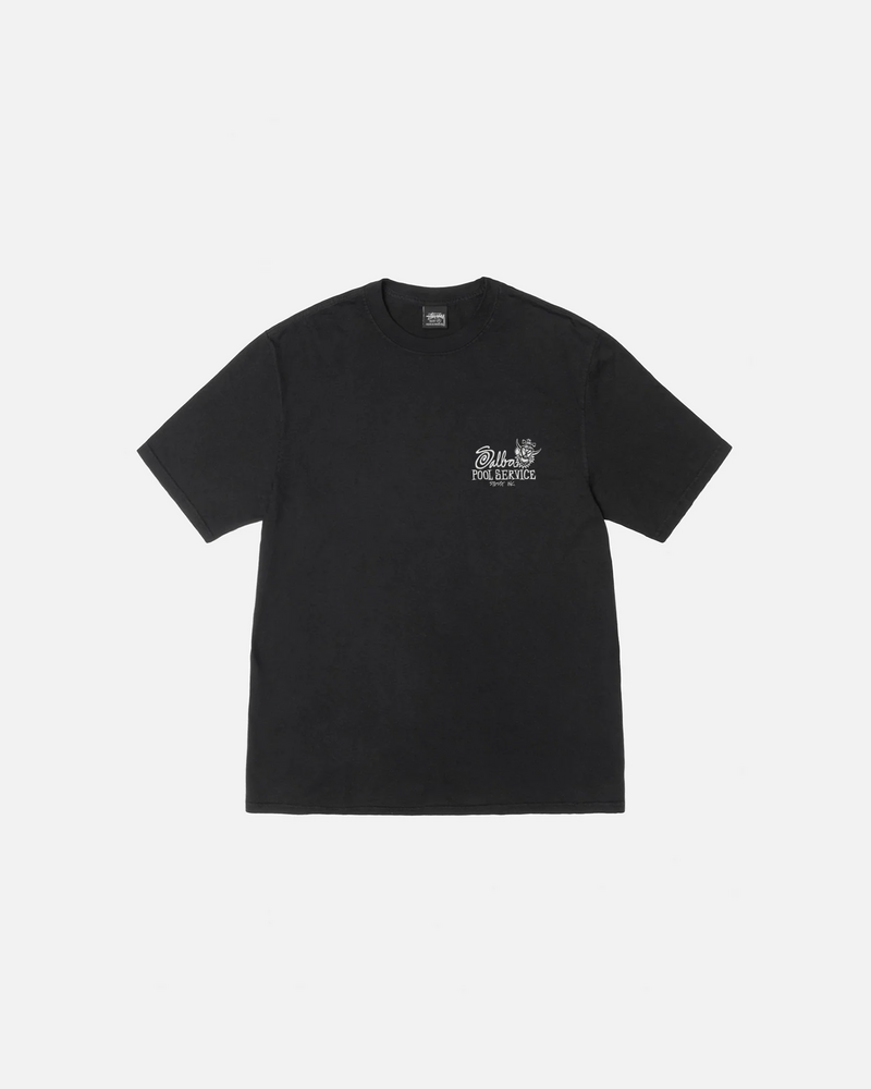 POOL SERVICE TEE PIGMENT DYED