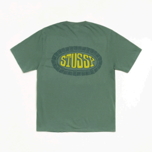 TILE OVAL TEE PIGMENT DYED