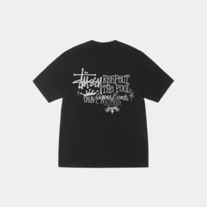 RESPECT THE POOL TEE PIGMENT DYED