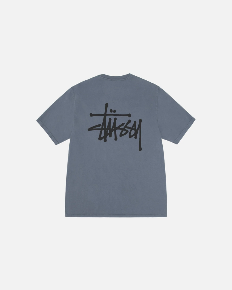 BASIC STÜSSY TEE PIGMENT DYED