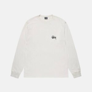 Alternative view of BASIC STÜSSY LS TEE PIGMENT DYED