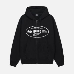 OVAL CORP. ZIP HOODIE