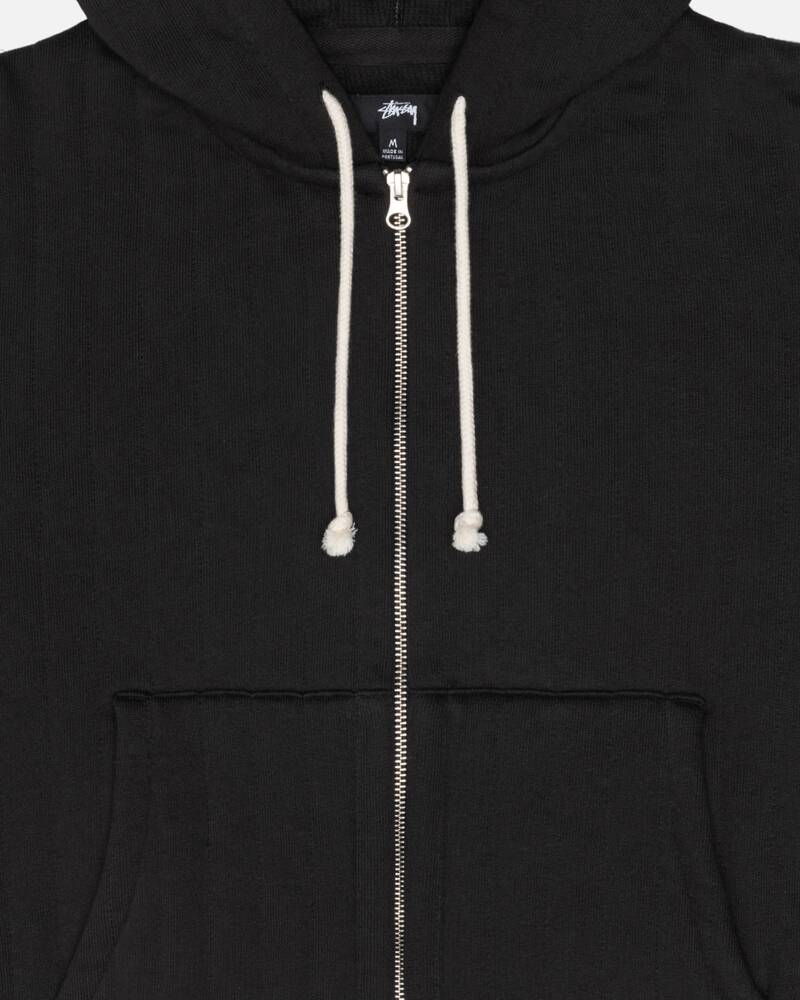 VERTICAL QUILTED ZIP HOODIE - Image 3