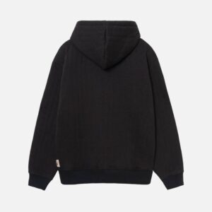 Alternative view of VERTICAL QUILTED ZIP HOODIE