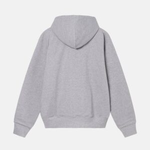 Alternative view of DOUBLE FACE LABEL ZIP HOODIE