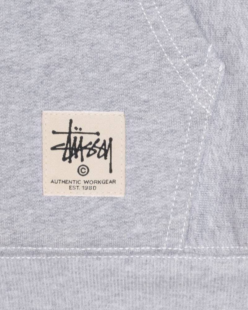 DOUBLE FACE LABEL ZIP HOODIE - Image 3