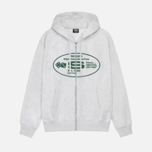 OVAL CORP. ZIP HOODIE