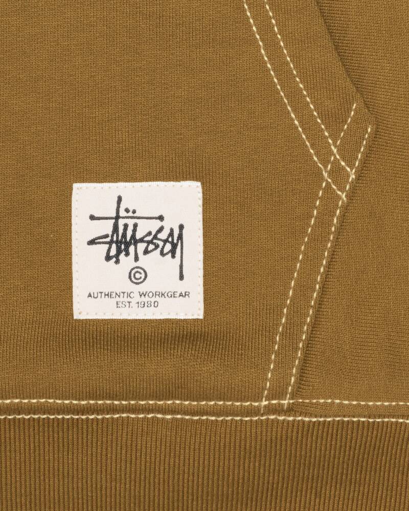 DOUBLE FACE LABEL ZIP HOODIE - Image 3