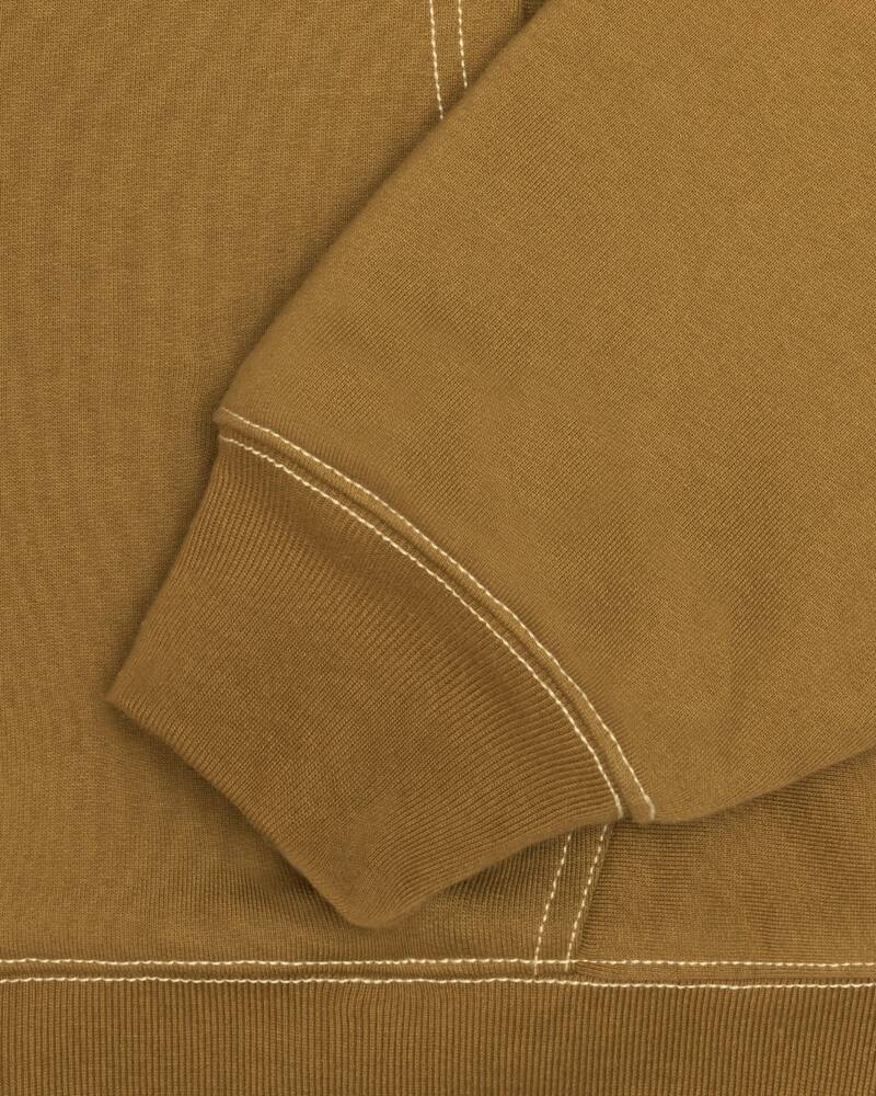 DOUBLE FACE LABEL ZIP HOODIE - Image 4