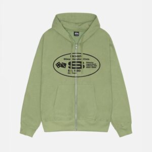 OVAL CORP. ZIP HOODIE