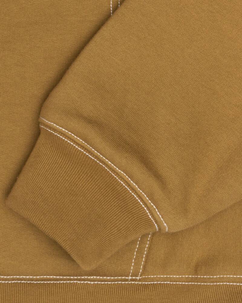 CONTRAST STITCH LABEL HOODIE - Image 4