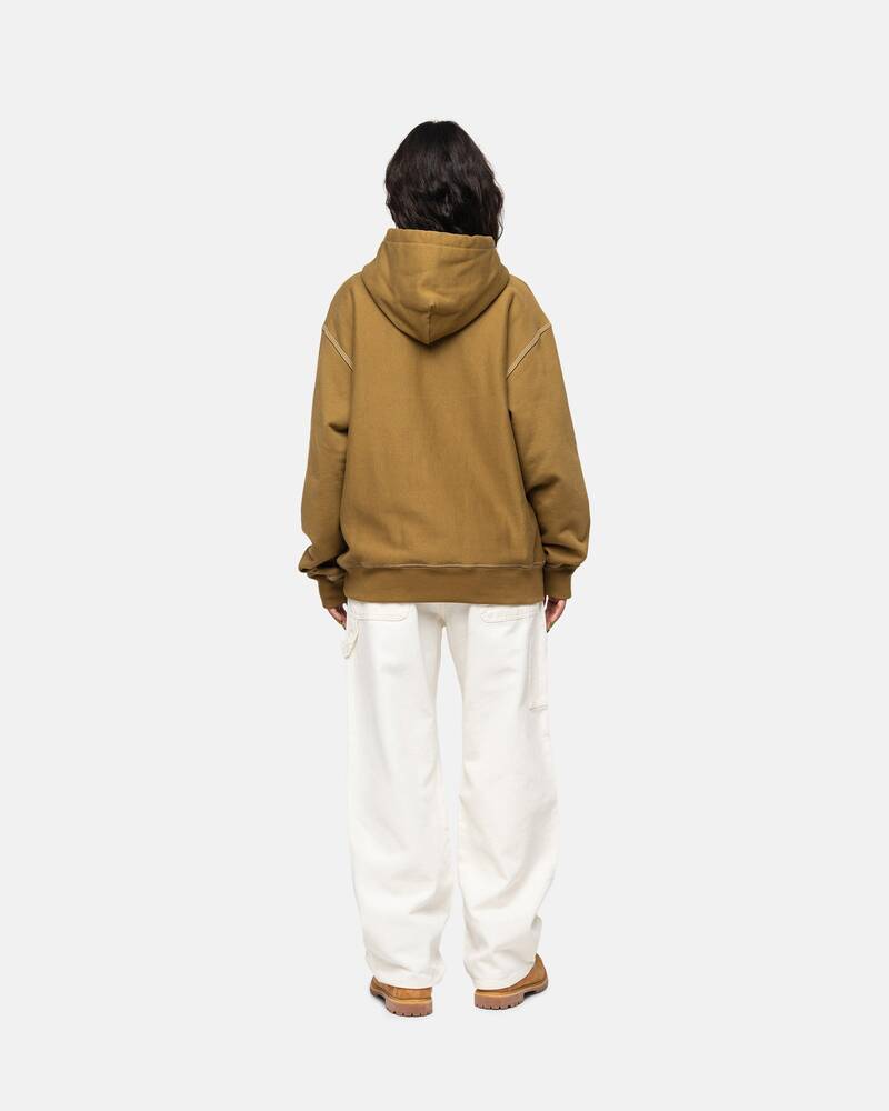 CONTRAST STITCH LABEL HOODIE - Image 10