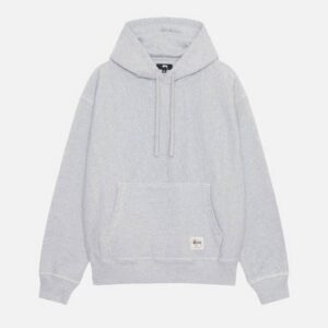 CONTRAST STITCH LABEL HOODIE