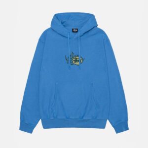 Alternative view of MOSAIC DRAGON HOODIE PIGMENT DYED