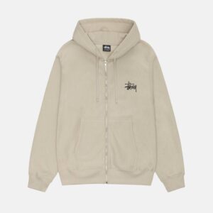 BASIC STÜSSY ZIP HOODIE