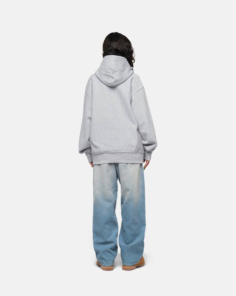 CONTRAST STITCH LABEL HOODIE - Image 10