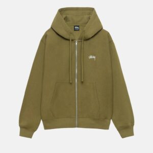 STOCK LOGO ZIP HOODIE