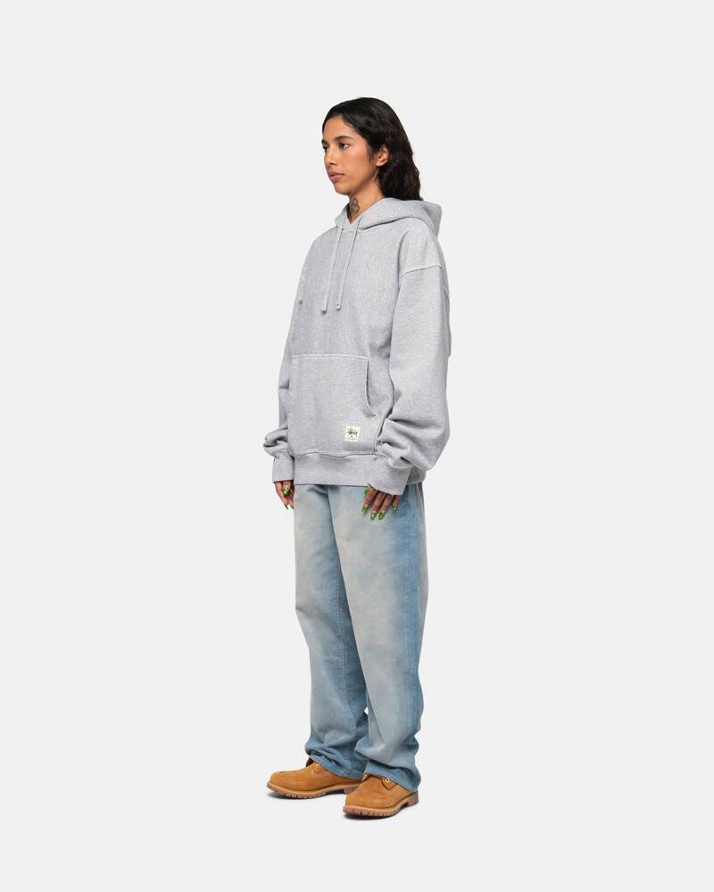 CONTRAST STITCH LABEL HOODIE - Image 9