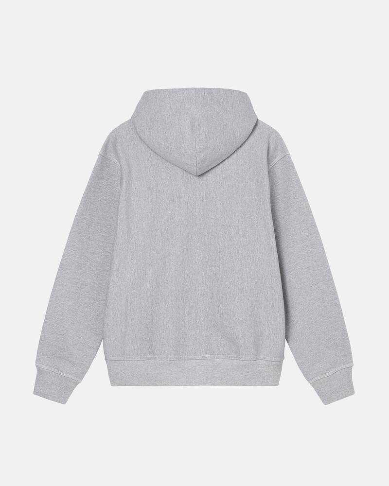 CONTRAST STITCH LABEL HOODIE - Image 2