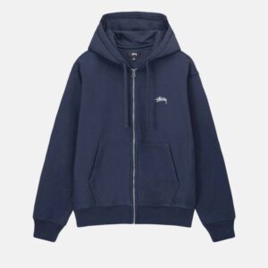STOCK LOGO ZIP HOODIE