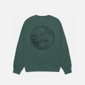 Alternative view of DOT STAMP CREW PIGMENT DYED