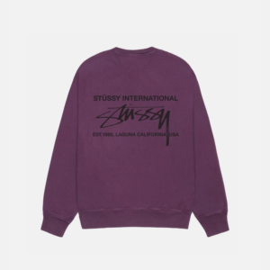 Alternative view of SMOOTH INTERNATIONAL CREW PIGMENT DYED