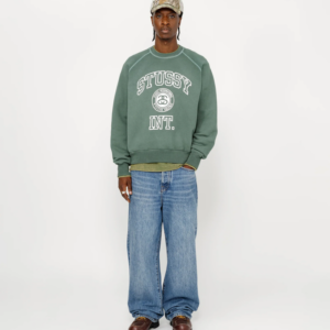 Alternative view of OVERLOCK VARSITY RAGLAN CREW