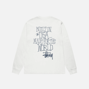 Alternative view of BUILT IN USA LS TEE PIGMENT DYED