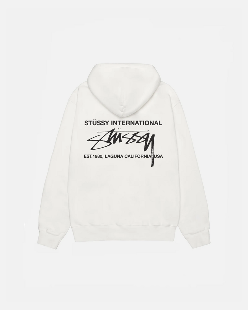 SMOOTH INTERNATIONAL HOODIE PIGMENT DYED