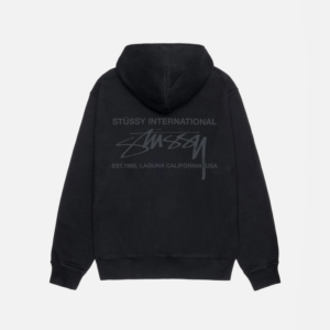 Alternative view of SMOOTH INTERNATIONAL HOODIE PIGMENT DYED