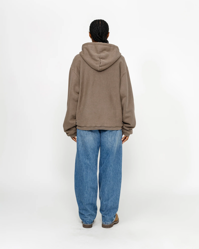 WAFFLE LINED ZIP HOODIE - Image 5