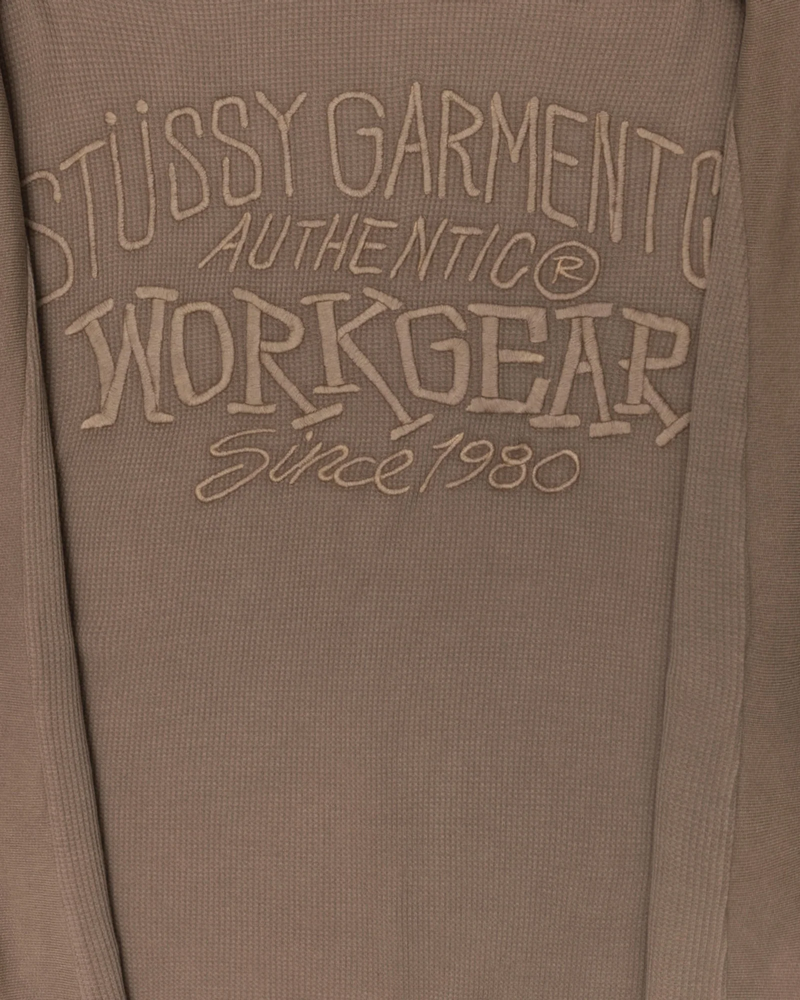 WAFFLE LINED ZIP HOODIE - Image 6