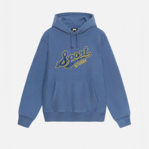 SATIN PATCH HOODIE