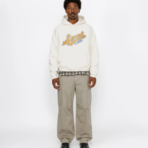 Alternative view of SATIN PATCH HOODIE