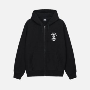 Alternative view of CROWN BAND ZIP HOODIE