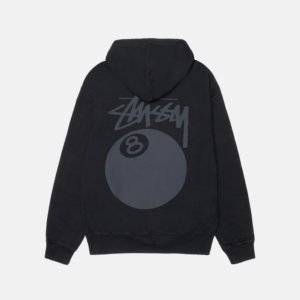 8 BALL HOODIE PIGMENT DYED