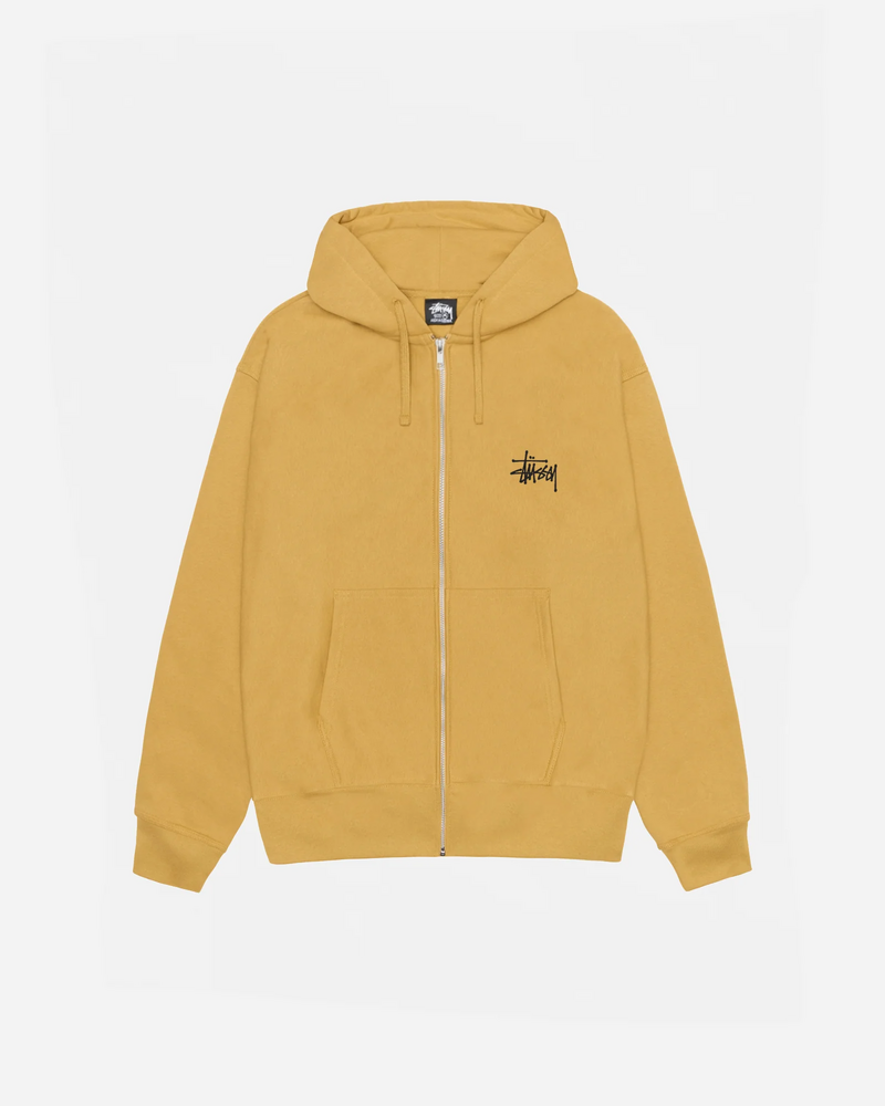 BASIC STÜSSY ZIP HOODIE - Image 2