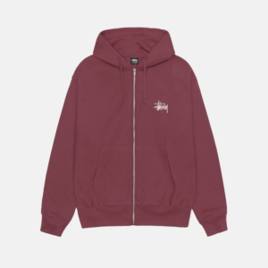 Alternative view of BASIC STÜSSY ZIP HOODIE