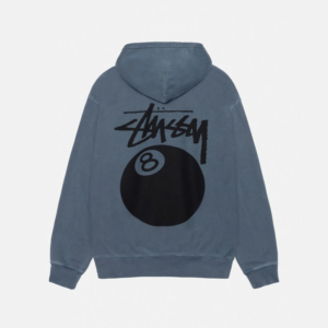 8 BALL HOODIE PIGMENT DYED