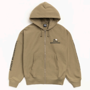 STÜSSY INTERNATIONAL ZIP HOODIE