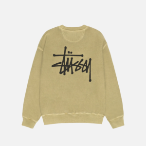 Alternative view of BASIC STÜSSY CREW PIGMENT DYED