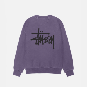 Alternative view of BASIC STÜSSY CREW PIGMENT DYED