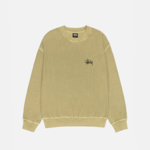 BASIC STÜSSY CREW PIGMENT DYED