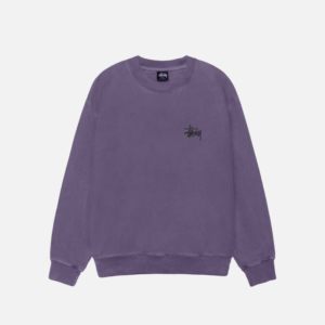 BASIC STÜSSY CREW PIGMENT DYED